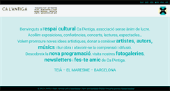 Desktop Screenshot of calantiga.org